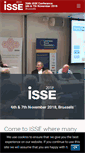 Mobile Screenshot of isse.eu.com