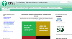 Desktop Screenshot of isse.org.uk