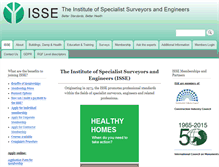 Tablet Screenshot of isse.org.uk